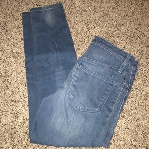 women’s high rise cropped jeggings